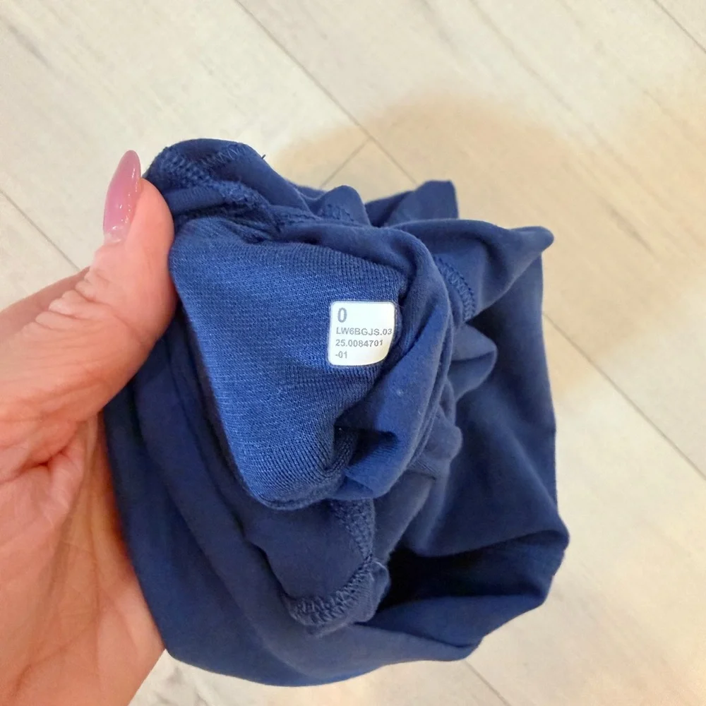 Lululemon Align High Rise Crop 23in Blue Twill‎